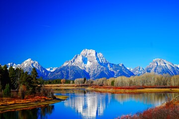 Sunlit Majesty of the Grand Teton Range