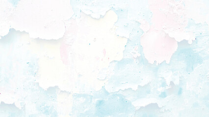 Old distressed blue wall detail