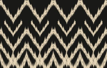 Ethnic abstract ikat art. Aztec ornament print. geometric ethnic pattern seamless  color oriental.  Design for background ,curtain, carpet, wallpaper, clothing, wrapping, Batik, vector illustration.