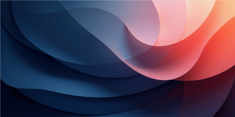 Abstract blue background with flowing digital waves, lines, and colorful light patterns, creating a futuristic illustration