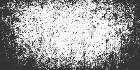 Abstract black and white grunge texture background of an old, dirty, textured stone surface