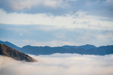 Fototapeta premium 兵庫県朝来市の竹田城と雲海