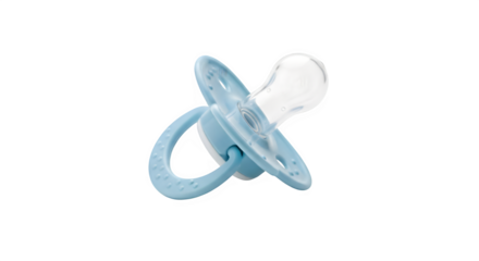 Baby pacifier isolated on white.