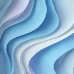 Abstract blue and white wavy patterns create a serene and calming background, perfect for design projects, websites, or presentations, evoking a sense of tranquility and fluidity.