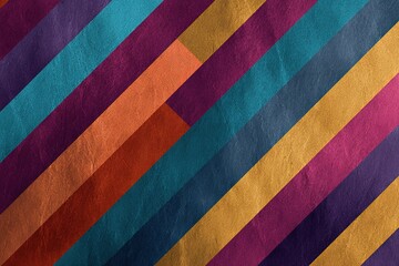 Geometric Symphony of Colors: Captivating diagonal stripes in a vibrant array of colors create a visually stunning and dynamic pattern, a testament to modern design and creative expression.