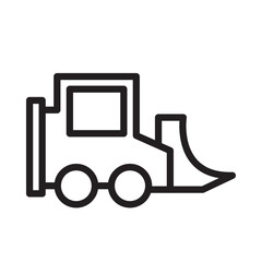 Obraz premium truck icon vector illustration