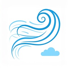 Fototapeta premium Swirling Wind with Cloud Base 