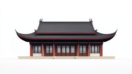 Fototapeta premium Solemn oriental palace ancient buildings