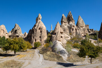 Höhlenwohnungen in Uchisar, Kappadokien