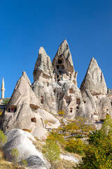 Höhlenwohnungen in Uchisar, Kappadokien