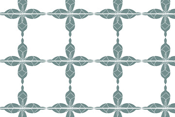 Fototapeta premium Sophisticated Arabesque Floral Lattice Seamless Design Seamless Pattern ideal for wallpapers, textiles, luxury packaging, Ramadan invitations