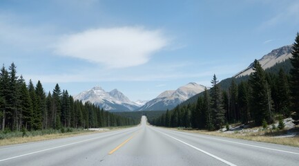 road in mountains