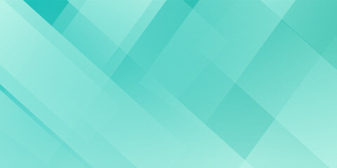 Abstract colorful gradient turquoise green background. Simple overlap; arrow; triangle; shadow; web; beautiful; light