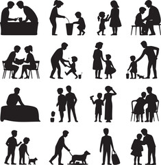 &ldquo;Dynamic Human Silhouettes&rdquo;

&ldquo;Expressions of Movement&rdquo;

&ldquo;The Art of Body Motion&rdquo;

&ldquo;Silhouettes in Action&rdquo;

&ldquo;Human Form in Motion&rdquo;