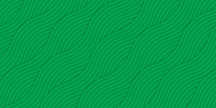 farm green banner, organic abstract background with fields. wavy green lines, natural organic products. ecology background. striped farmer green Pattern