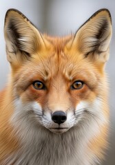 Fototapeta premium Close-up Portrait of a Red Fox