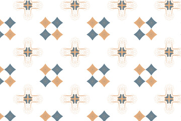 Obraz premium star polygon Islamic cultural geometric seamless pattern, perfect for Islamic art projects, luxury wallpapers, textiles, Ramadan and Eid invitations, and decorative backgrounds.