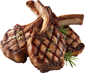 Grilled T-Bone Steak Cooked 