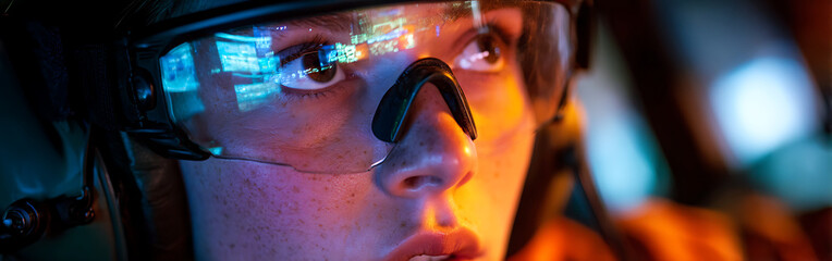 Drone Operator Observing Tank Convoy in Desert Environment A Tactical Overview