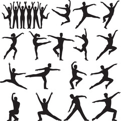 Dynamic Sports Silhouette Bundle

Athlete Action Poses Vector Set

Fitness & Training Silhouette Pack

Sports Movement Figures Collection

Outdoor & Indoor Sports Player Silhouettes