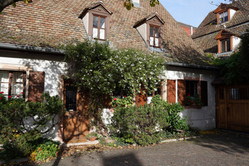 entrance of an old house at Speyer