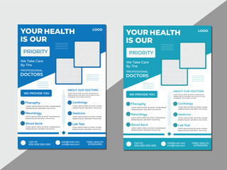 Medical Flyer Design Template 