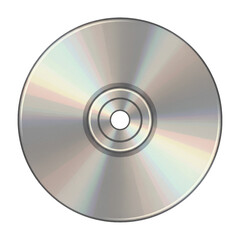 compact disc ( CD or DVD ) isolated on transparent background