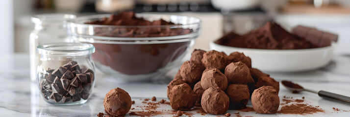 The Artful Process of Makig Homemade Chocolate Truffes
