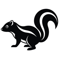 skunk vector icon