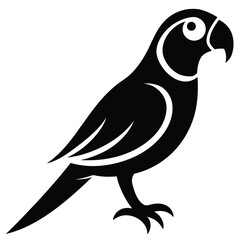 parrot vector icon