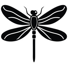 dragonfly vector icon