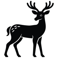 deer vector icon