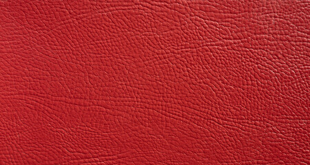 Photo of the texture of the red skin.Leather background for the text.