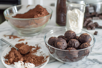The Artful Process of Makig Homemade Chocolate Truffes