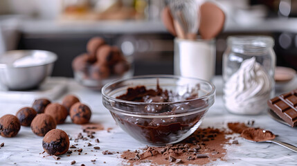 The Artful Process of Makig Homemade Chocolate Truffes