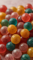 vitamin D gummies in vibrant colors for health