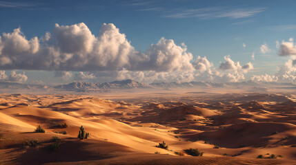Limitless Desert Horizon: xploring the Boundless Beaty and Adventure of Natures Endless Expanse Beyond te Dunes