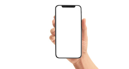 Touch screen smart technology device isolated high resolution transparent png photo