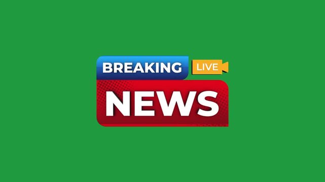 Urgent breaking news stream for critical updates, live broadcasts, and global alerts with impactful graphics