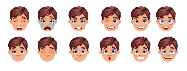 Fototapeta premium child face expression 
