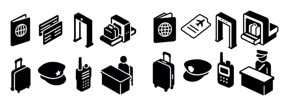 Airport Service Icons
