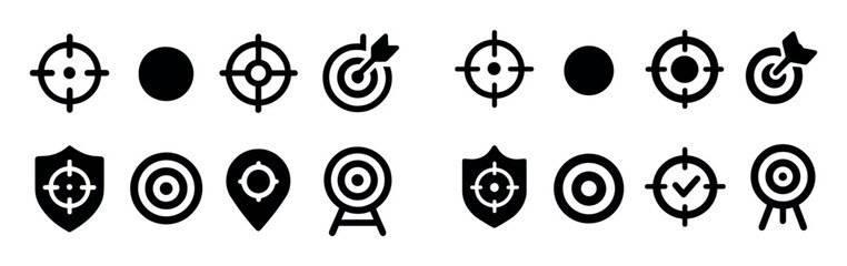 Shooting Target Icons