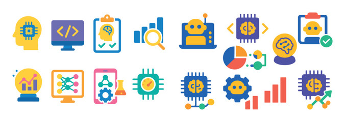 AI Development Icons