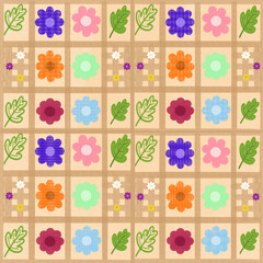 Floral pattern design