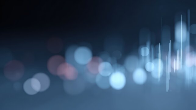 healthcare digital data visualization, glowing charts - Powered by Adobe