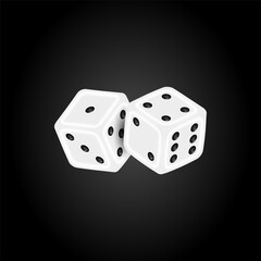 Dices graphic resourses for  casino o gambling related designs