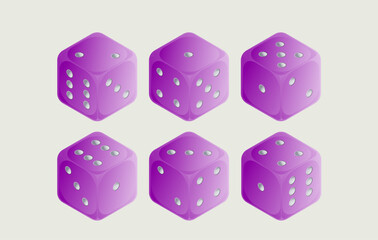 Dices graphic resourses for  casino o gambling related designs