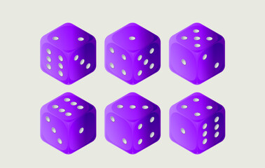Dices graphic resourses for  casino o gambling related designs