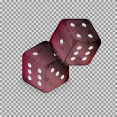 Dices graphic resourses for  casino o gambling related designs