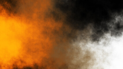 horror smoke background fantasy style. fire flame